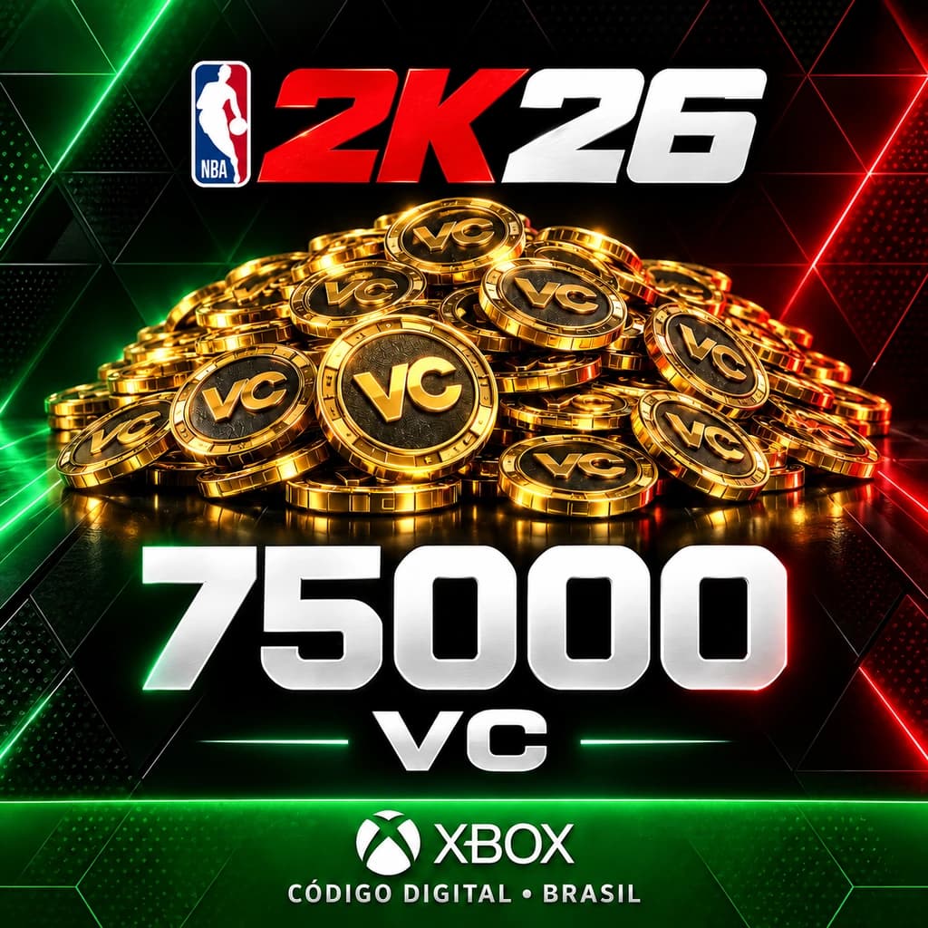 NBA 2K26 – 75.000 Virtual Currency (Xbox) – Código Digital