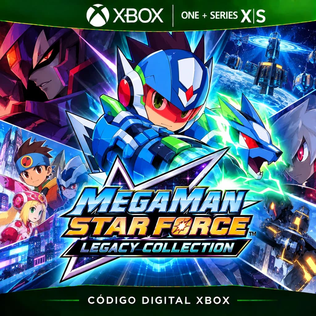 Mega Man Star Force Legacy Collection para Xbox One e Xbox Series X|S