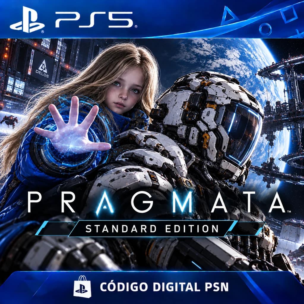 PRAGMATA Standard para PS5 – Crédito PSN Brasil