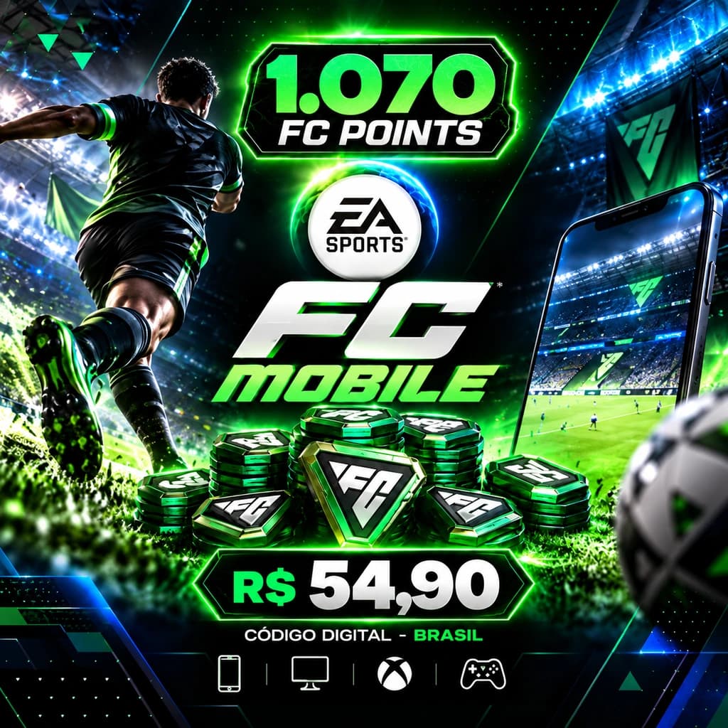 EA SPORTS FC Mobile - 1.070 FC Points - Código Digital