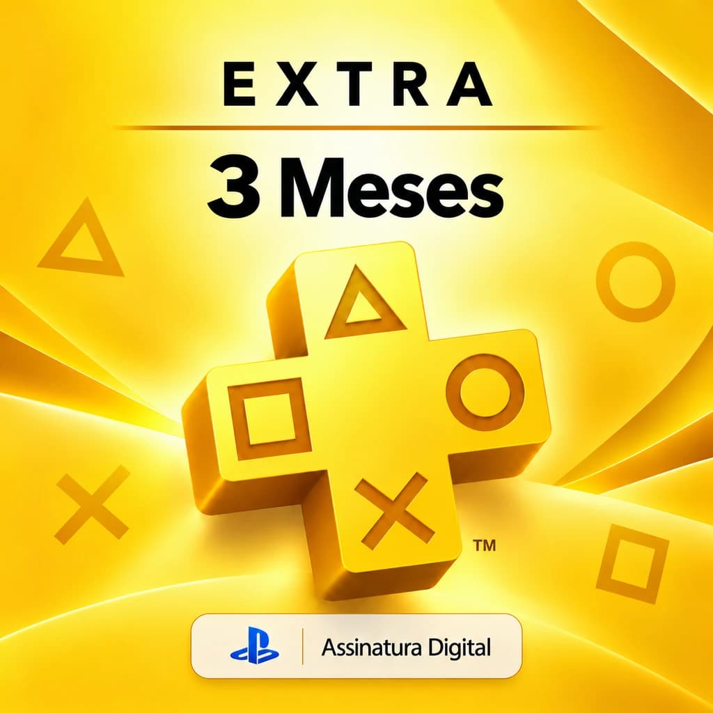 PlayStation Plus Extra 3 Meses - Assinatura Digital