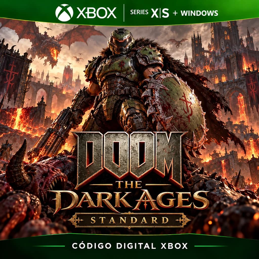 DOOM: The Dark Ages Standard para Xbox Series X|S e Windows - Código Digital