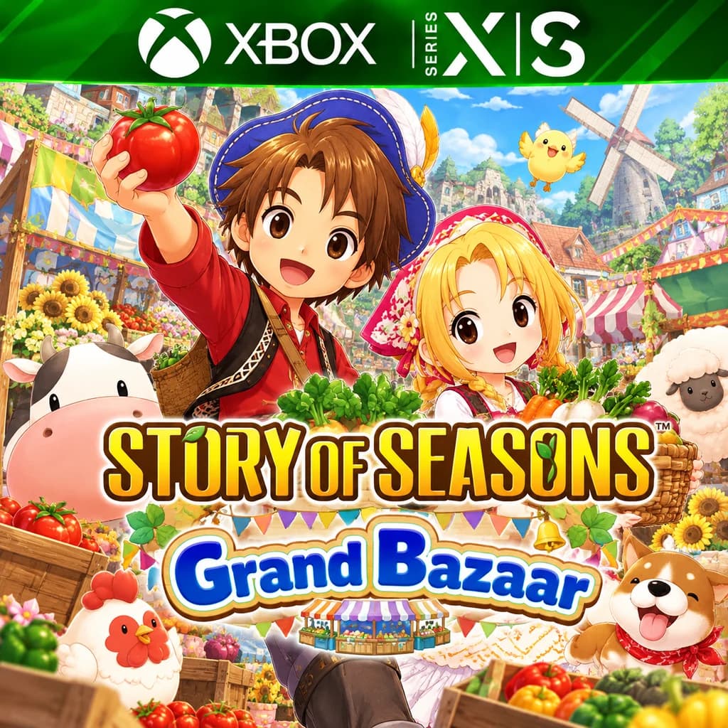 Story of Seasons: Grand Bazaar para Xbox Series X|S — Código Digital