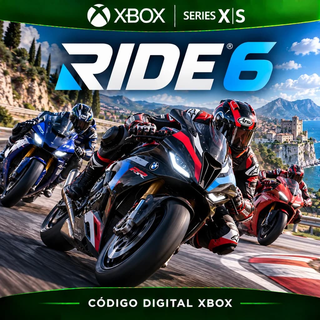 RIDE 6 para Xbox Series X|S — Código Digital