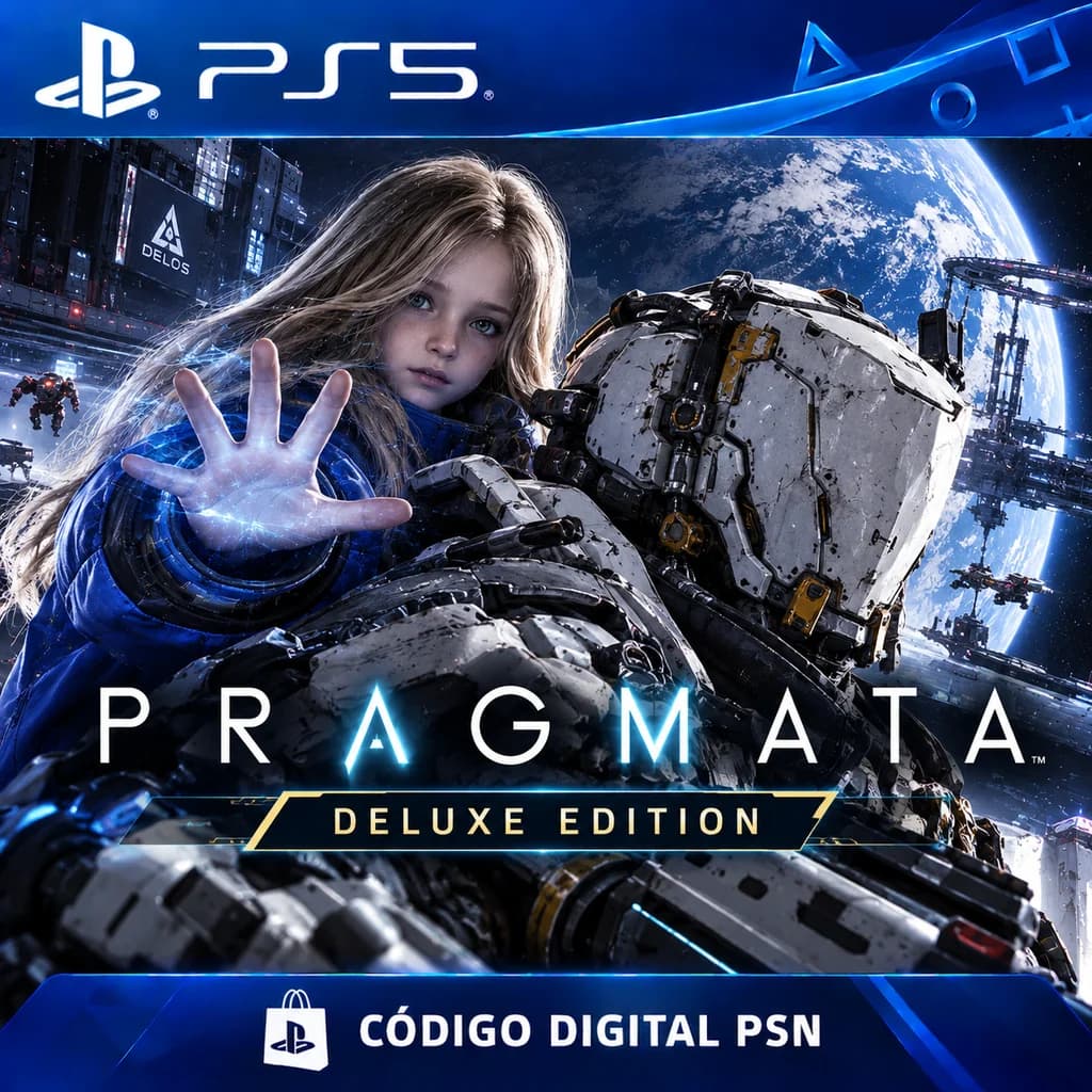 PRAGMATA Deluxe para PS5 – Crédito PSN Brasil