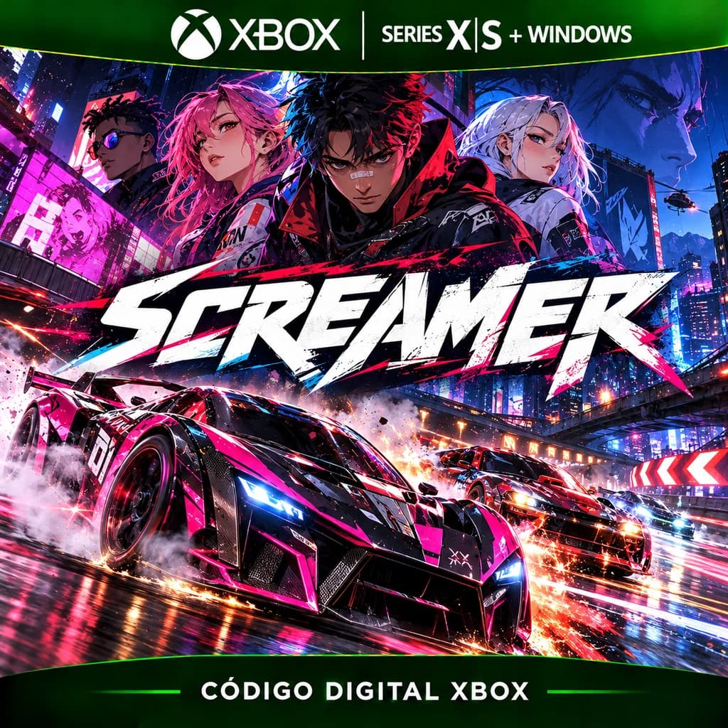 Screamer para Xbox Series X|S e Windows — Código Digital