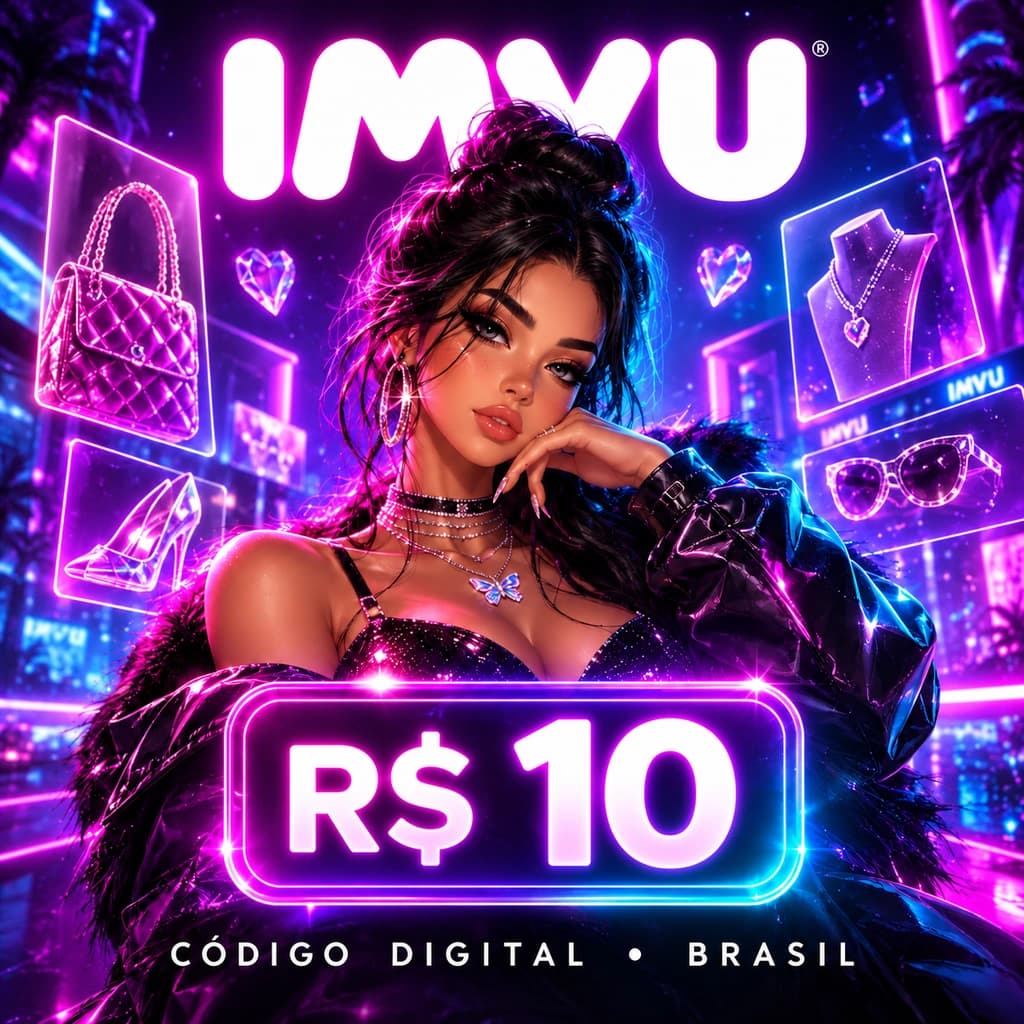 IMVU Gift Card R$ 10 - Código Digital Brasil