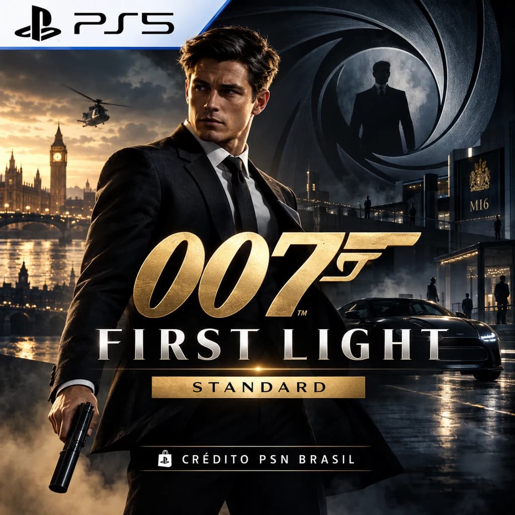 007 First Light Standard para PS5 – Crédito PSN Brasil