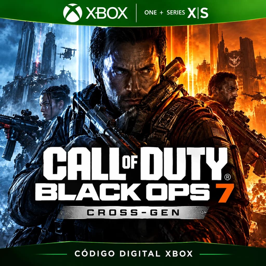 Call of Duty Black Ops 7 Cross-Gen para Xbox One e Series X|S — Código Digital