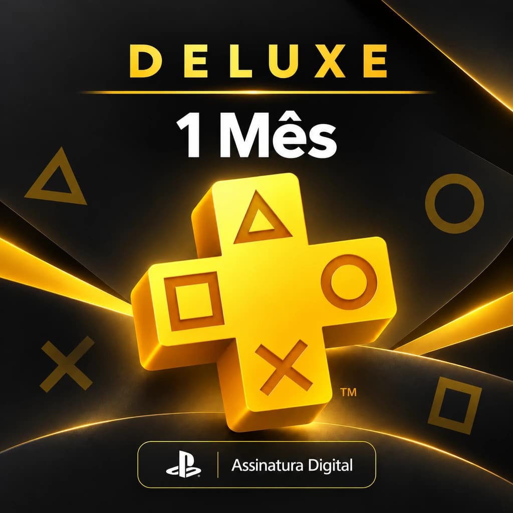 PlayStation Plus Deluxe 1 Mês - Assinatura Digital