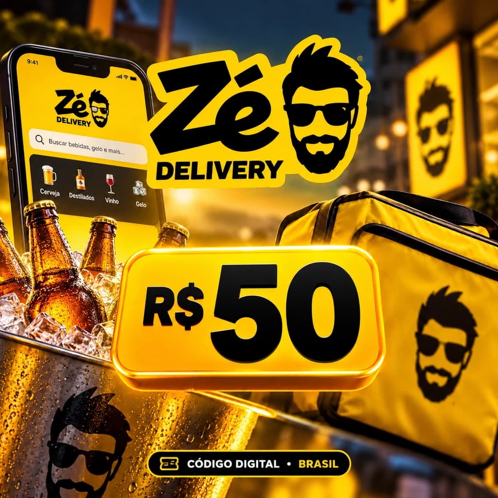 Gift Card Zé Delivery R$ 50,00 - Vale Presente Digital