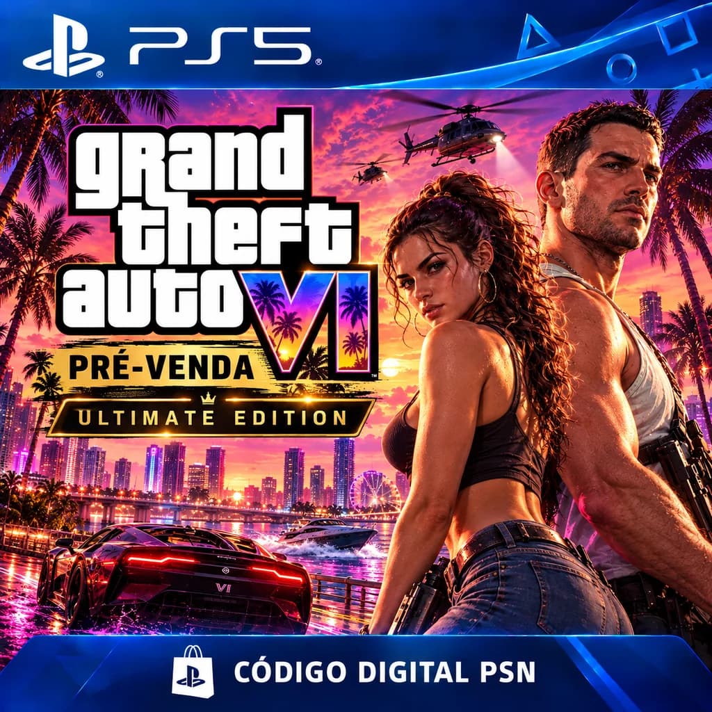 Pré-venda GTA VI Edição Ultimate PS5 - Crédito PSN Digital