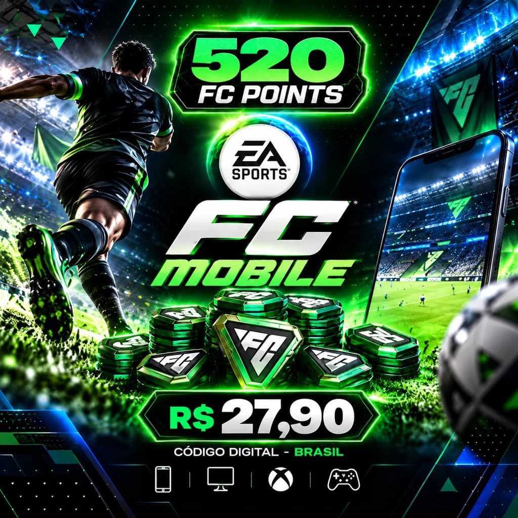 EA SPORTS FC Mobile - 520 FC Points - Código Digital