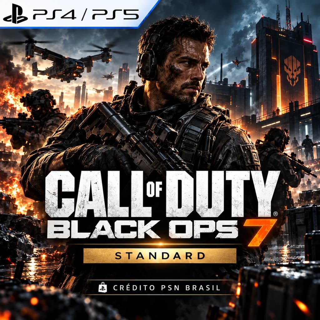 Call of Duty Black Ops 7 para PS4 e PS5 – Crédito PSN Brasil