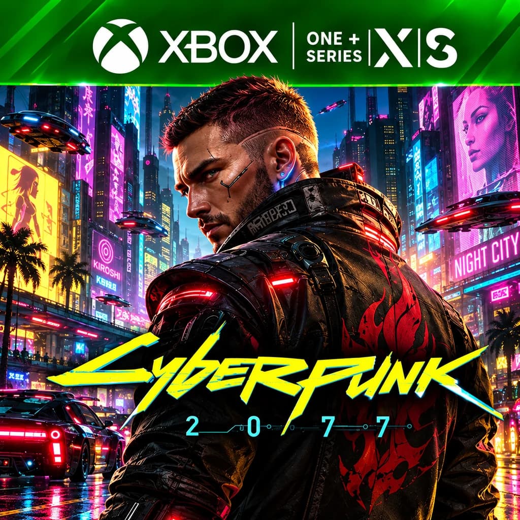 Cyberpunk 2077 para Xbox One e Xbox Series X|S - Código Digital