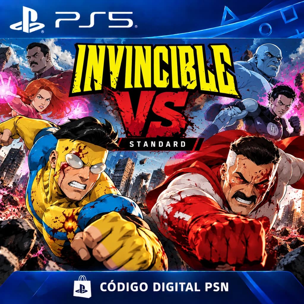 Invincible VS Standard para PS5 – Crédito PSN Brasil