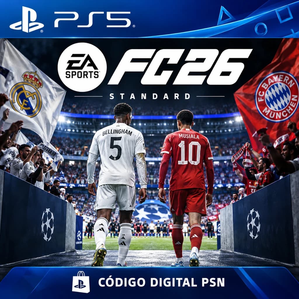 EA Sports FC 26 Standard para PS5 – Crédito PSN Brasil